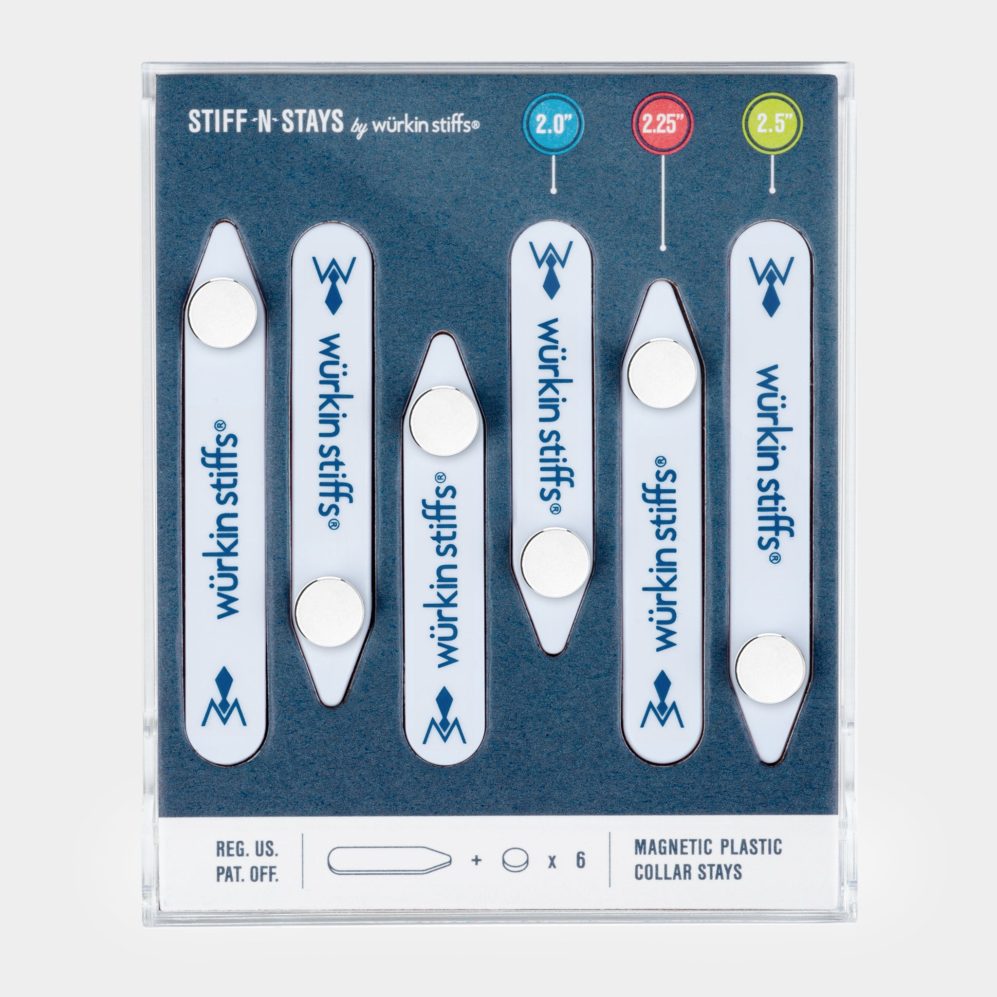 3-Pair Magnetic Stiff-N-Stays Assorted Set