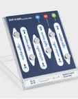 3-Pair Magnetic Stiff-N-Stays Assorted Set