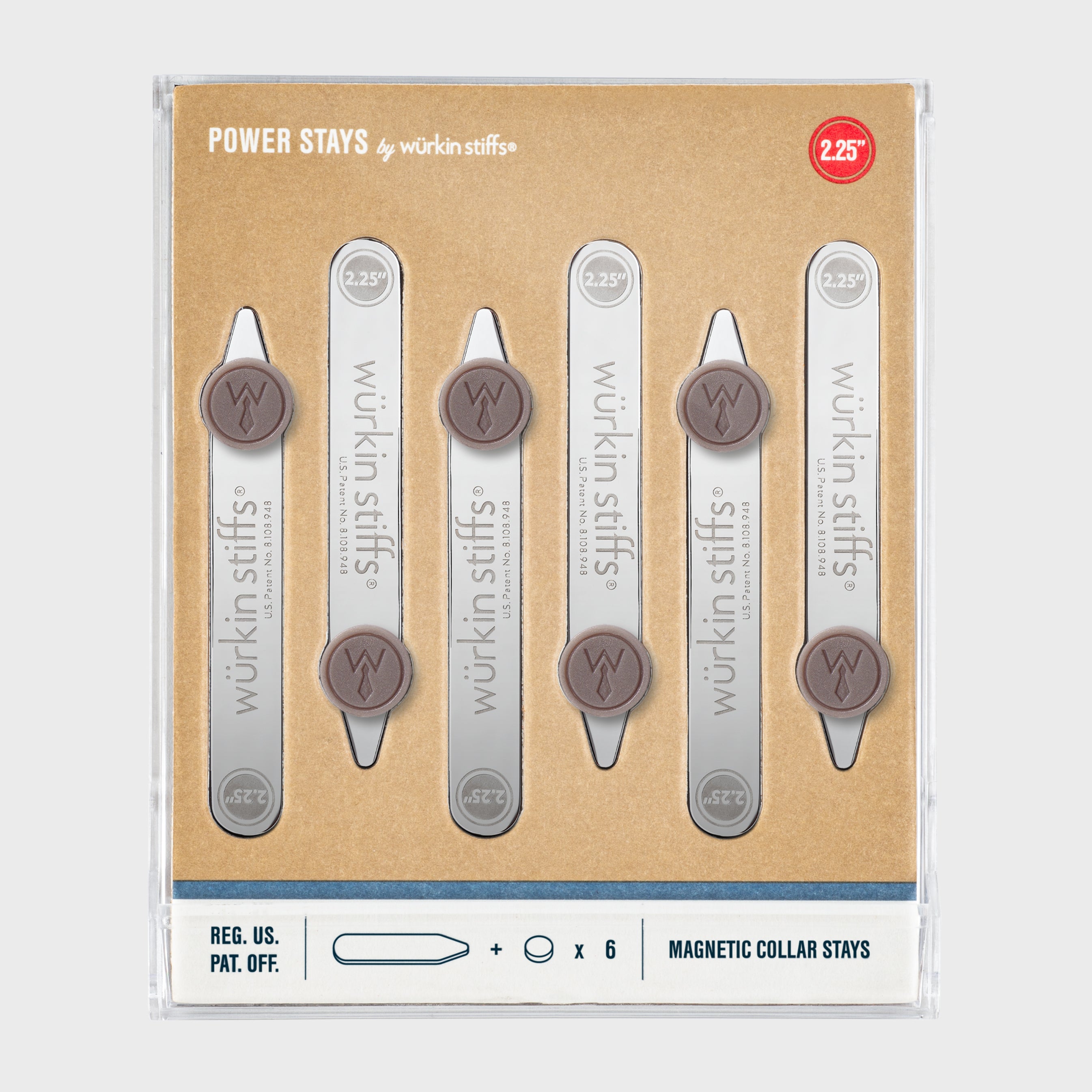 3-Pair Magnetic Power Stays 2.25"