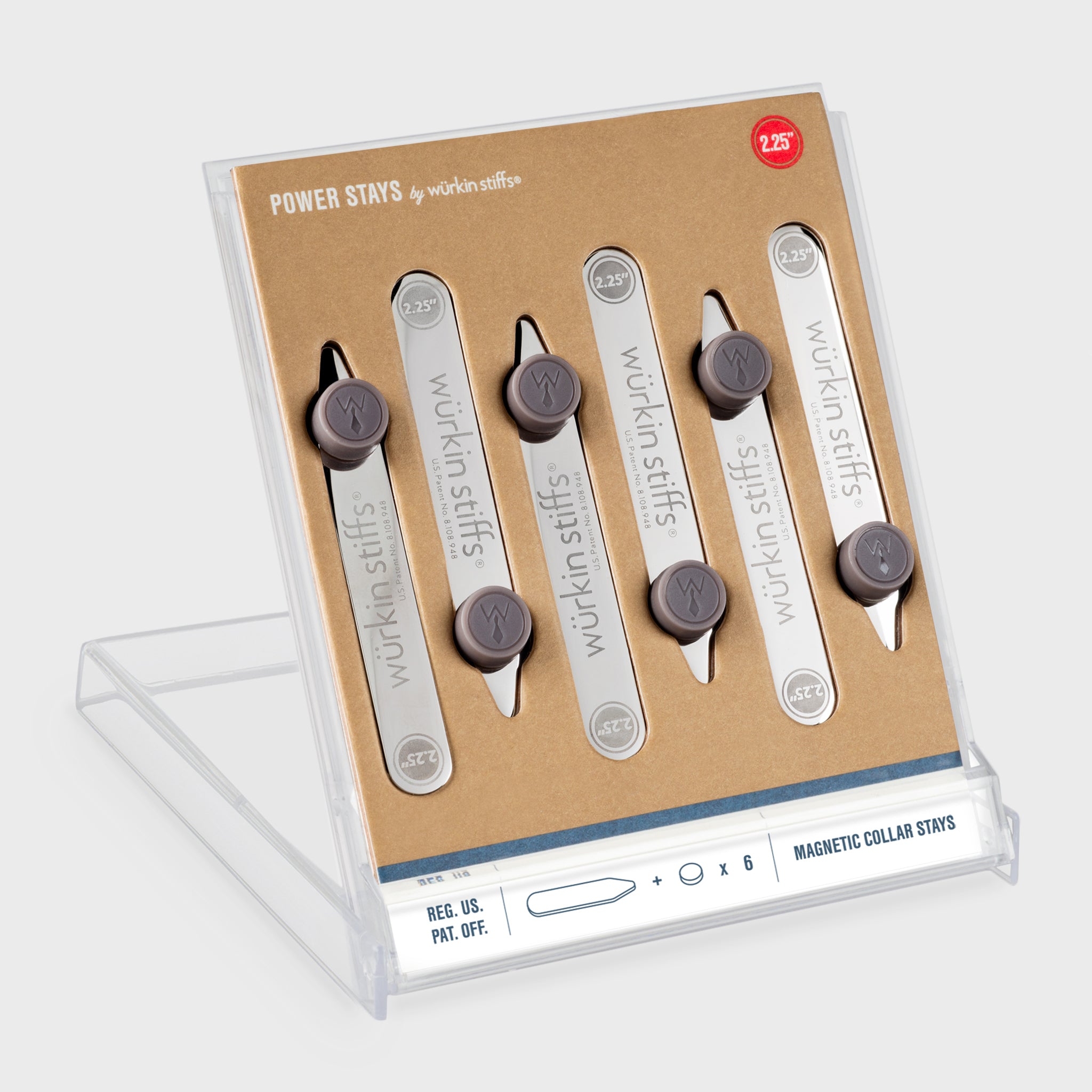 3-Pair Magnetic Power Stays 2.25"