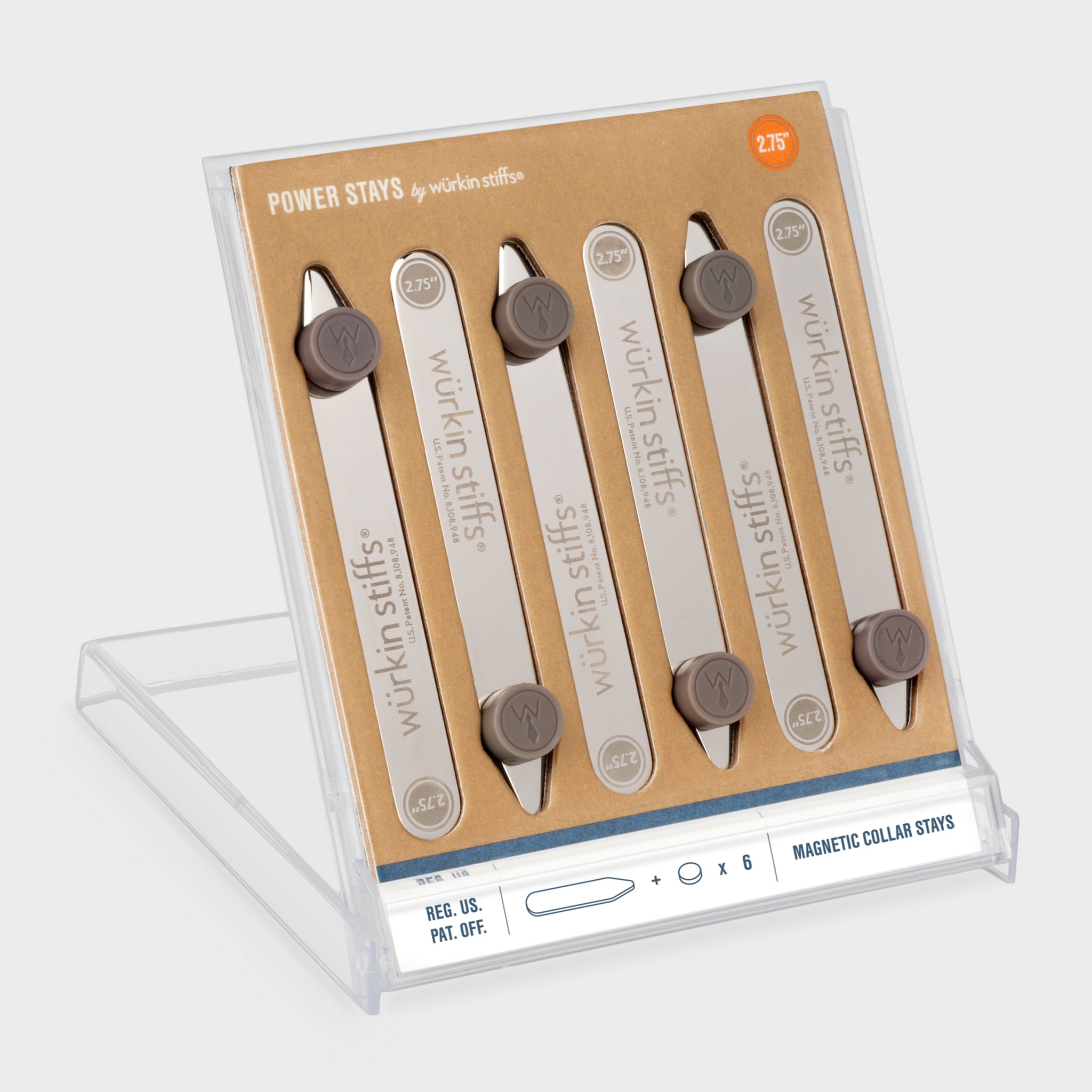 3-Pair Magnetic Power Stay 2.75"