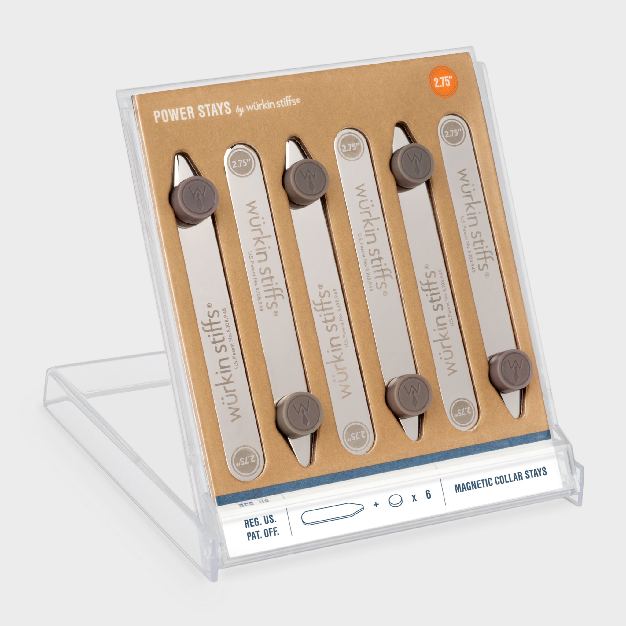 Stay Sharp with Magnetic Collar Stays