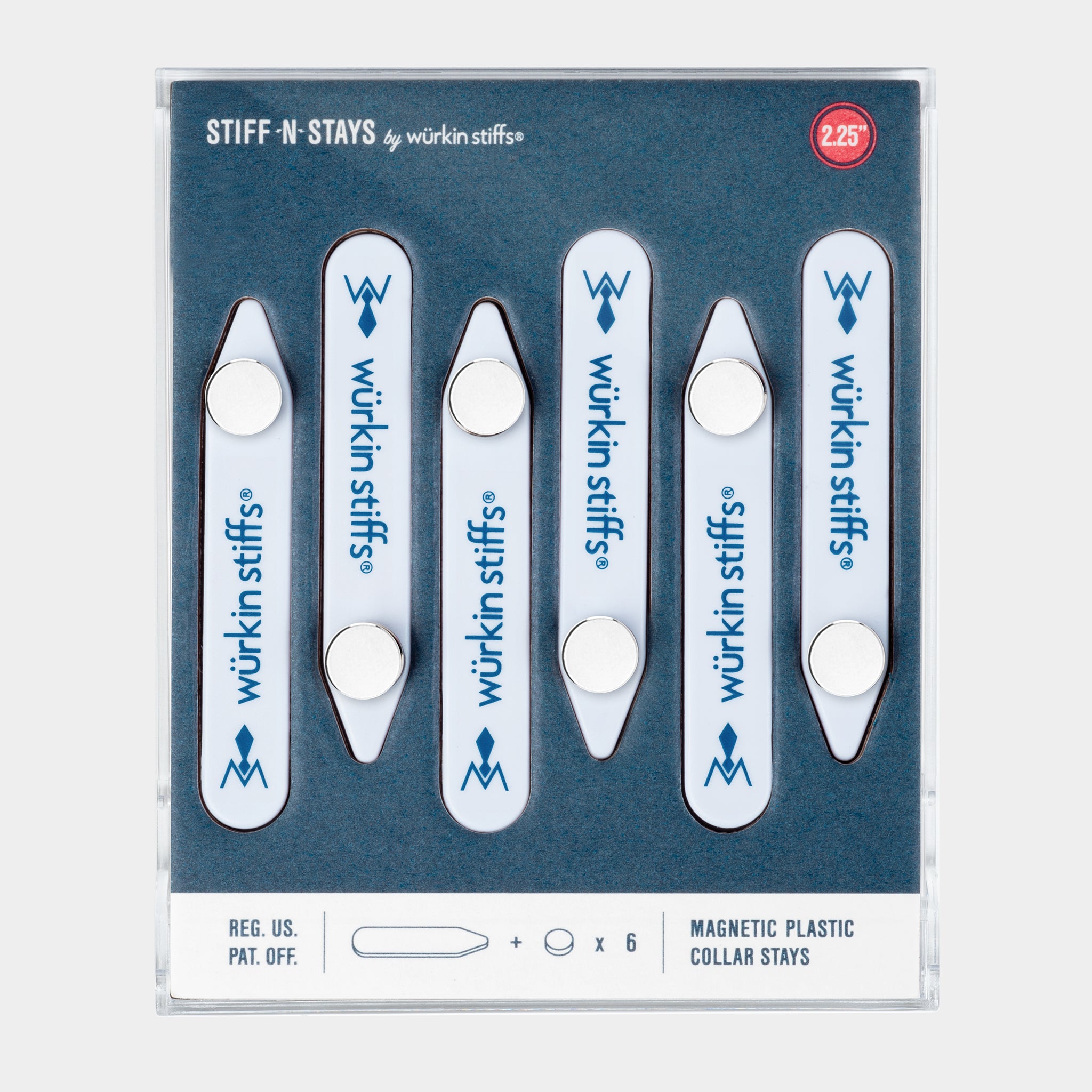 3-Pair Magnetic Stiff-N-Stays  2.25"