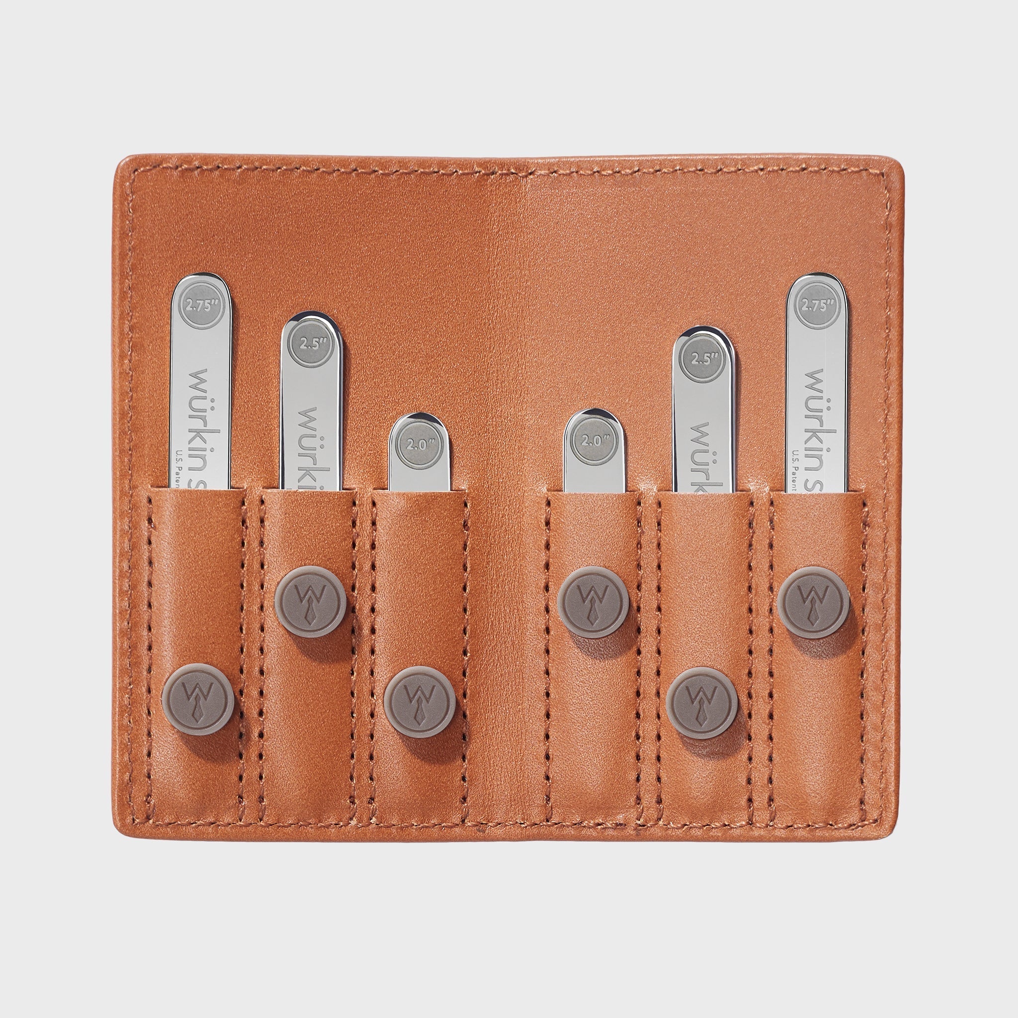 Wurkin Stiffs - 2 pair 2.0 inch and 2.5 inch Stiff-N-Stay Plastic Magnetic  Collar Stays with storage case - Weird Deals
