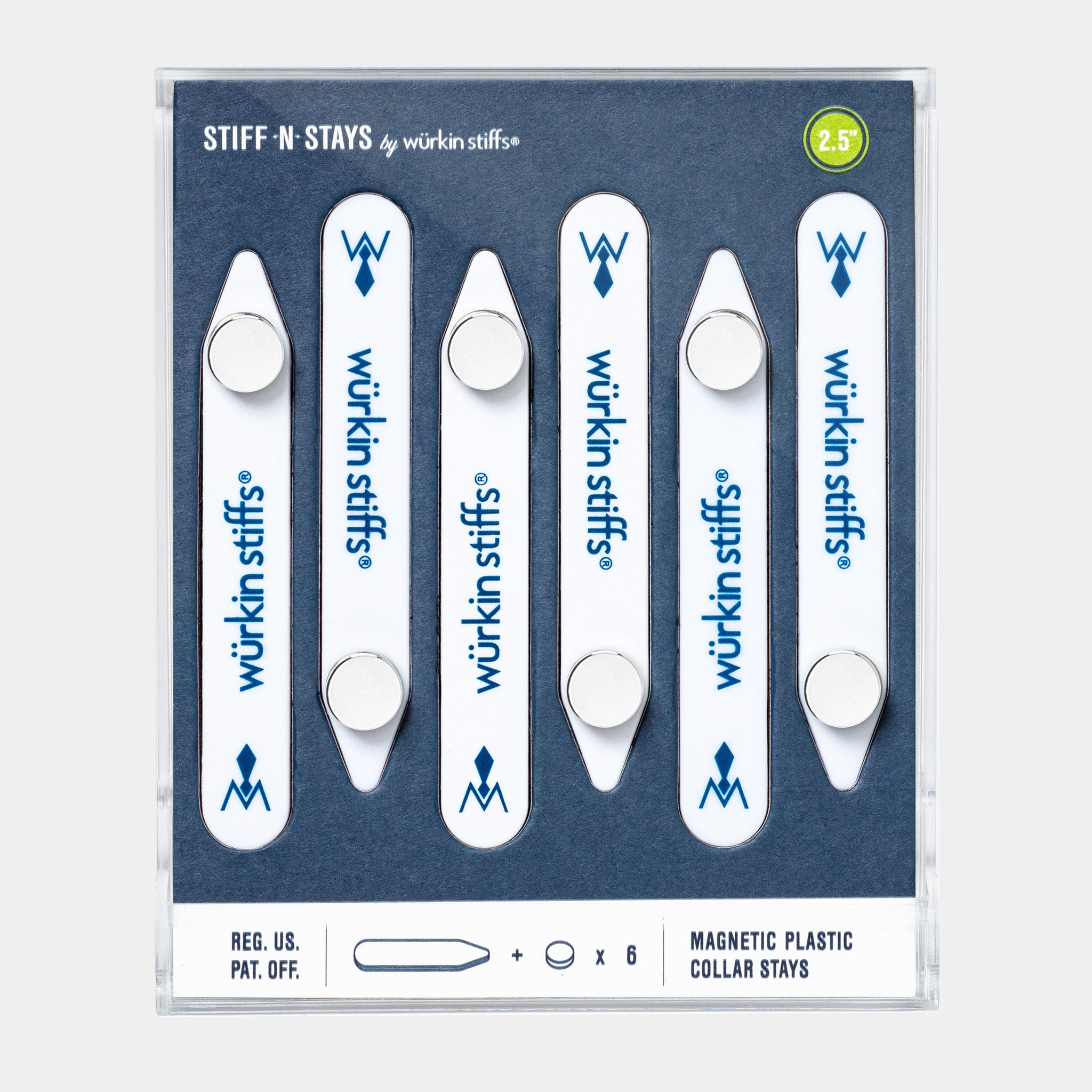 3-Pair Magnetic Stiff-N-Stays  2.5"