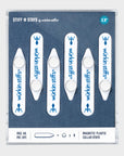 3-Pair Magnetic Stiff-N-Stays 2.0"
