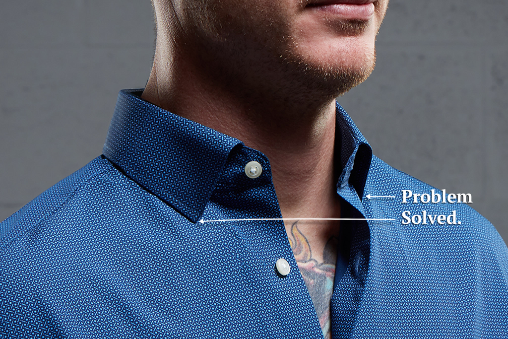 why do my dress shirt collars turn brown Black Nightstand with Hidden RFID Safe & 2 Drawers B24