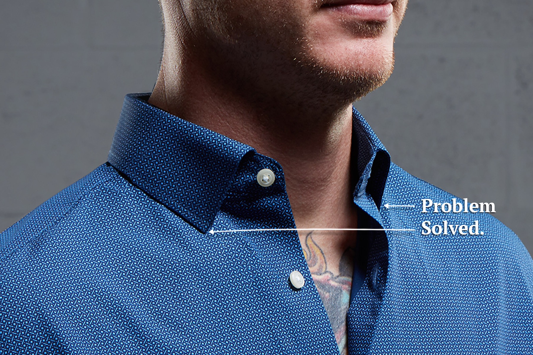 How to Fix Floppy Shirt Collar