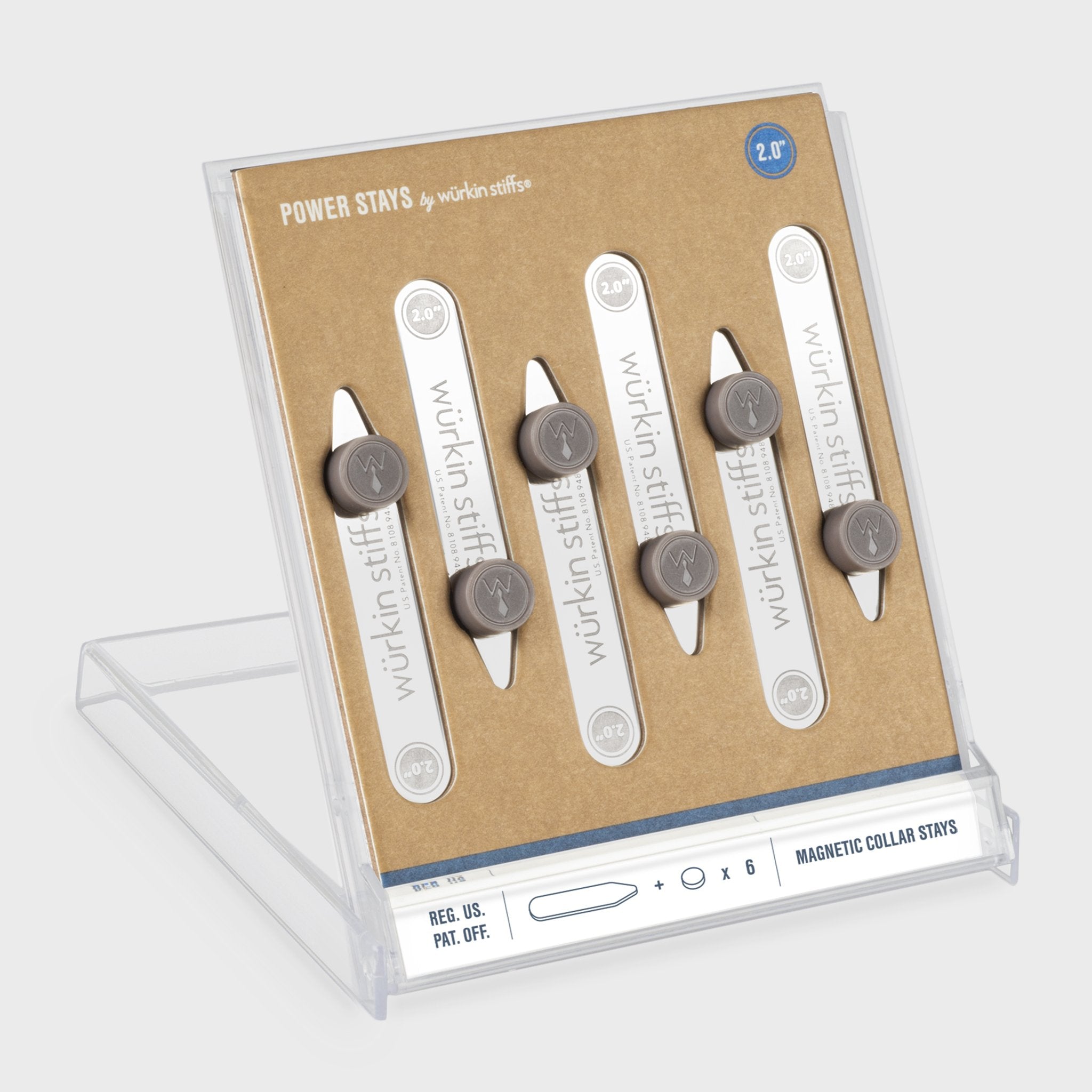 Magnetic Collar Stays - 2.5