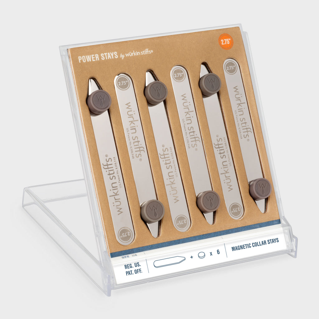 2.0-inch Power Stays Magnetic Collar Stays by Würkin Stiffs