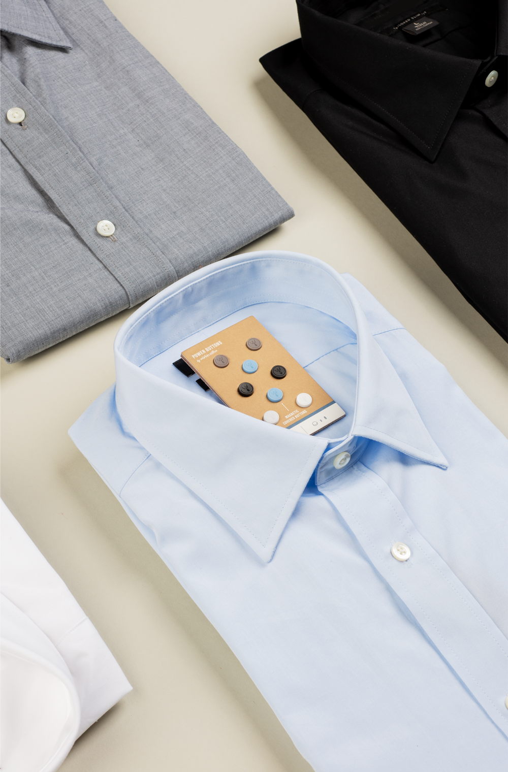 Magnetic Collar Stays for Men’s Dress Shirt