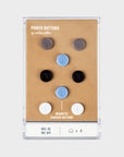 Magnetic Power Buttons - Assorted Colors