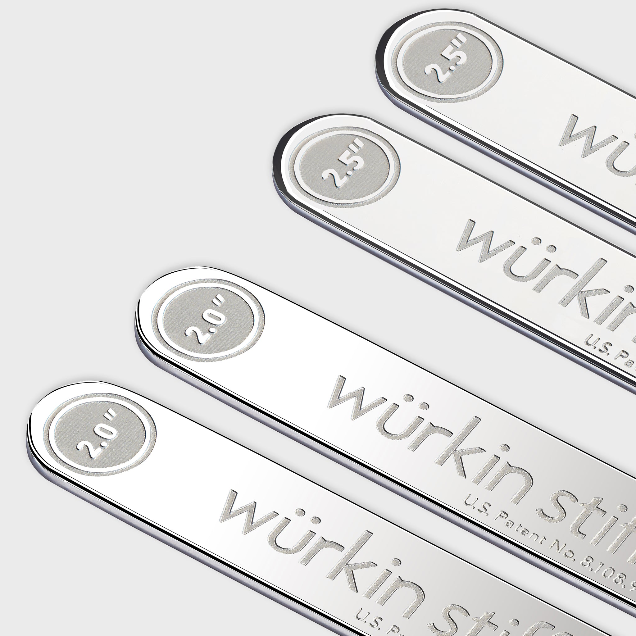 Würkin Stiffs Stick-N-Stays Polo Shirt Magnetic Collar Stays