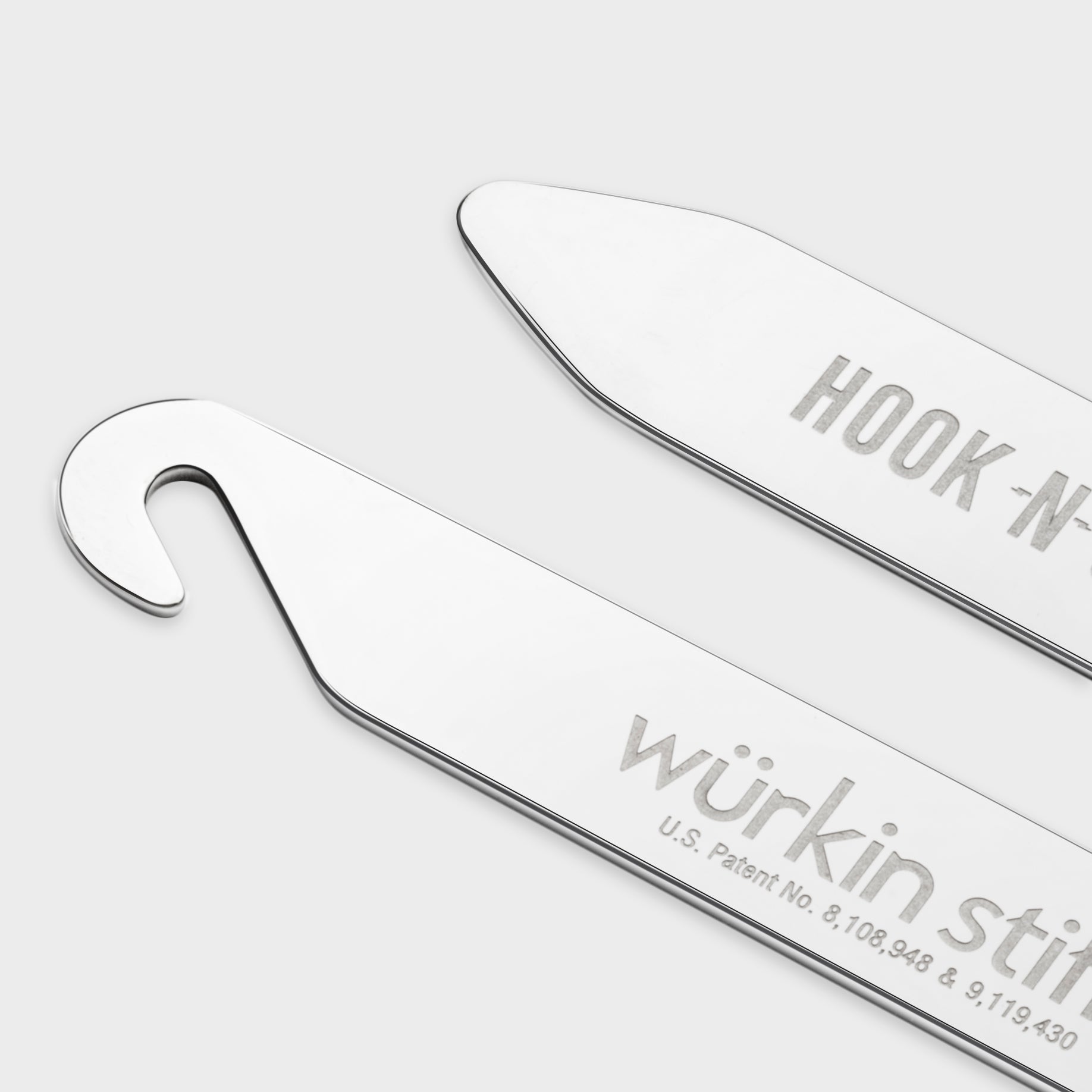 Hook-N-Stays 2.5&quot; Buttonhook Magnetic Collar Stays